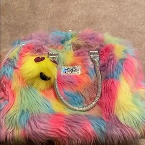 Multicolor duffel bag